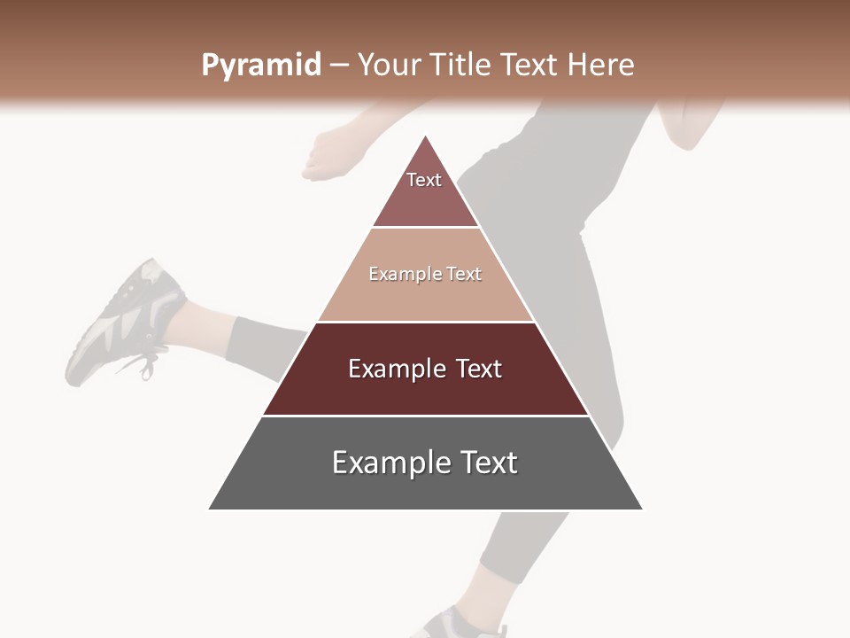 Healthy Portrait Stretching PowerPoint Template