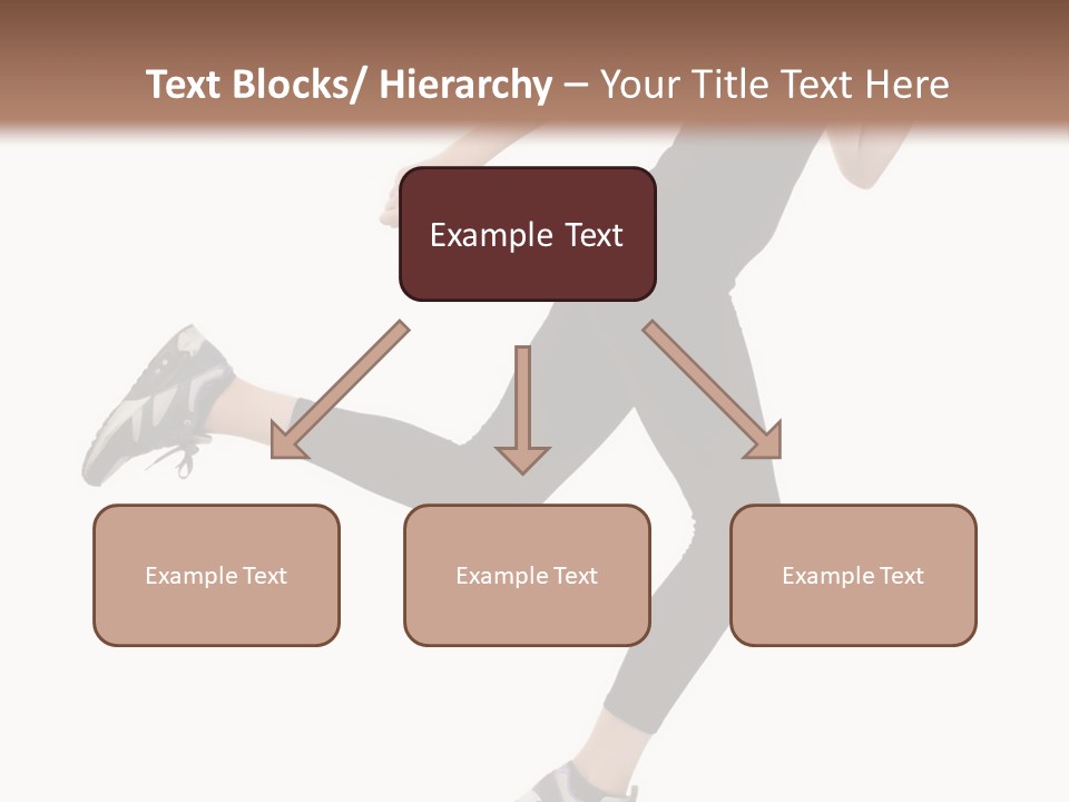 Healthy Portrait Stretching PowerPoint Template
