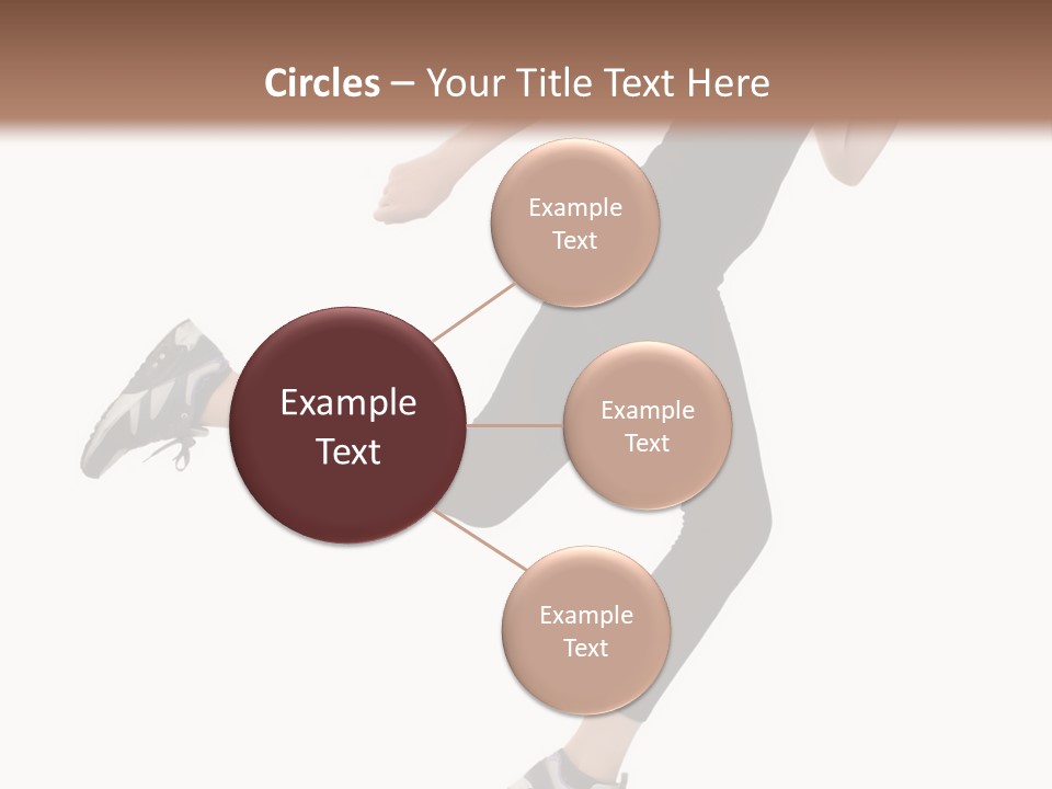 Healthy Portrait Stretching PowerPoint Template