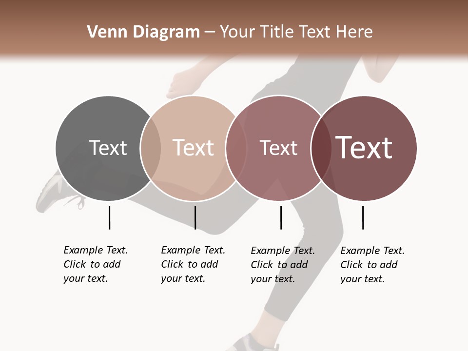 Healthy Portrait Stretching PowerPoint Template