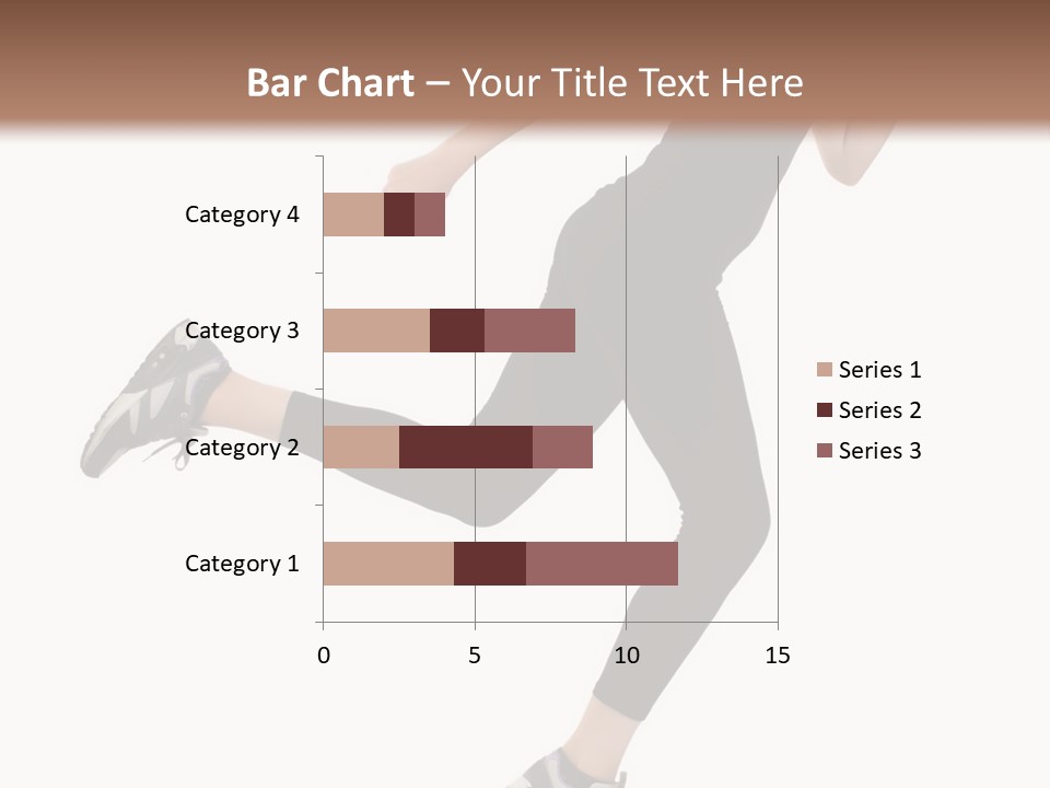 Healthy Portrait Stretching PowerPoint Template