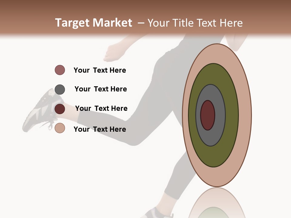 Healthy Portrait Stretching PowerPoint Template