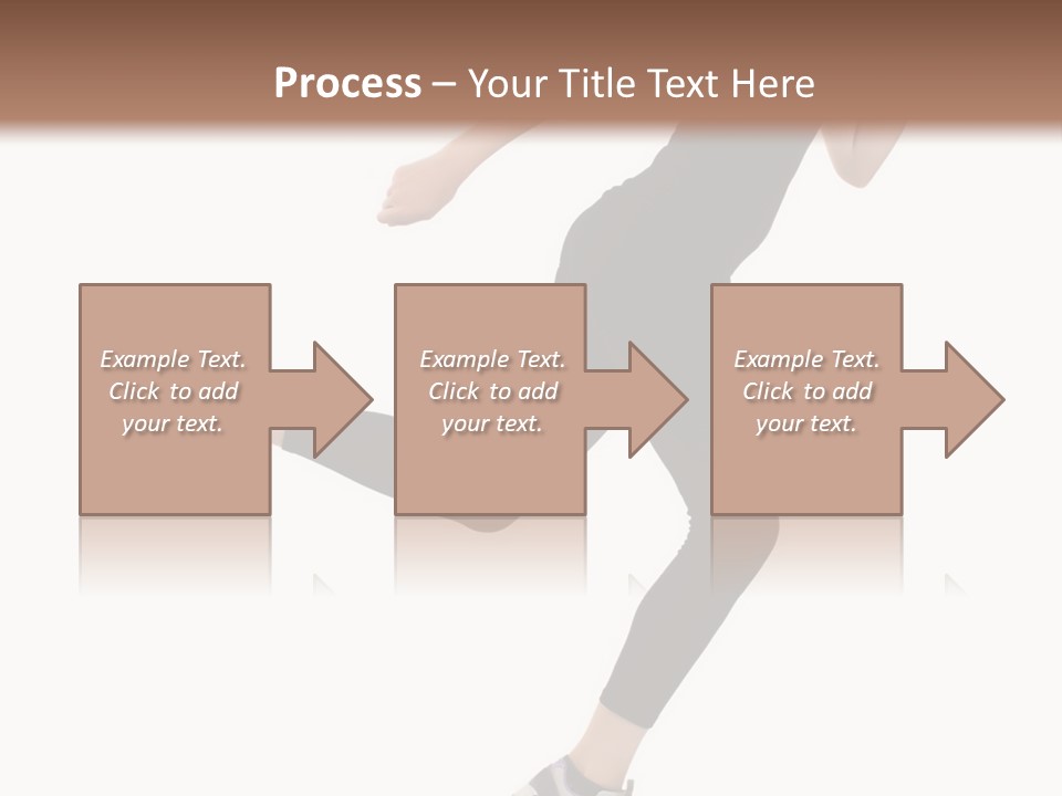 Healthy Portrait Stretching PowerPoint Template