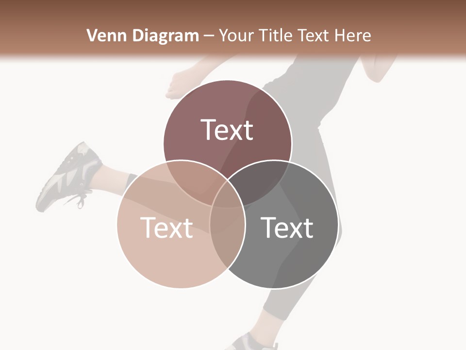 Healthy Portrait Stretching PowerPoint Template