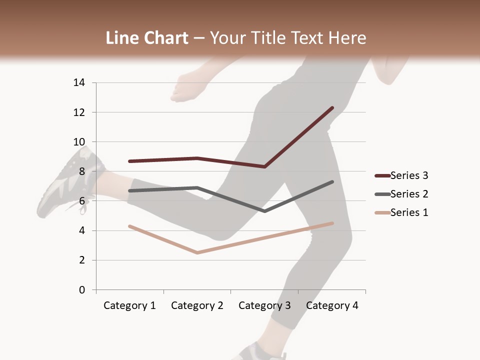 Healthy Portrait Stretching PowerPoint Template