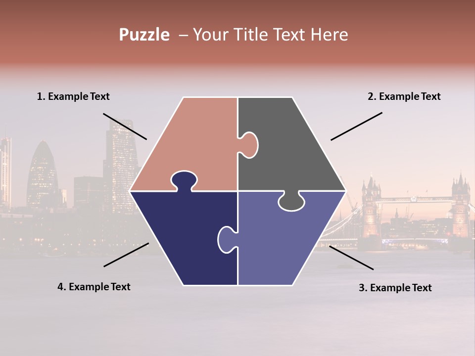 Twilight Exposure Destination PowerPoint Template