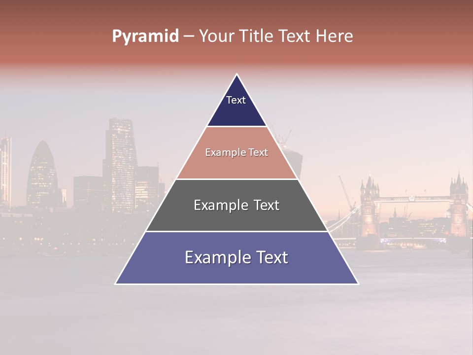 Twilight Exposure Destination PowerPoint Template