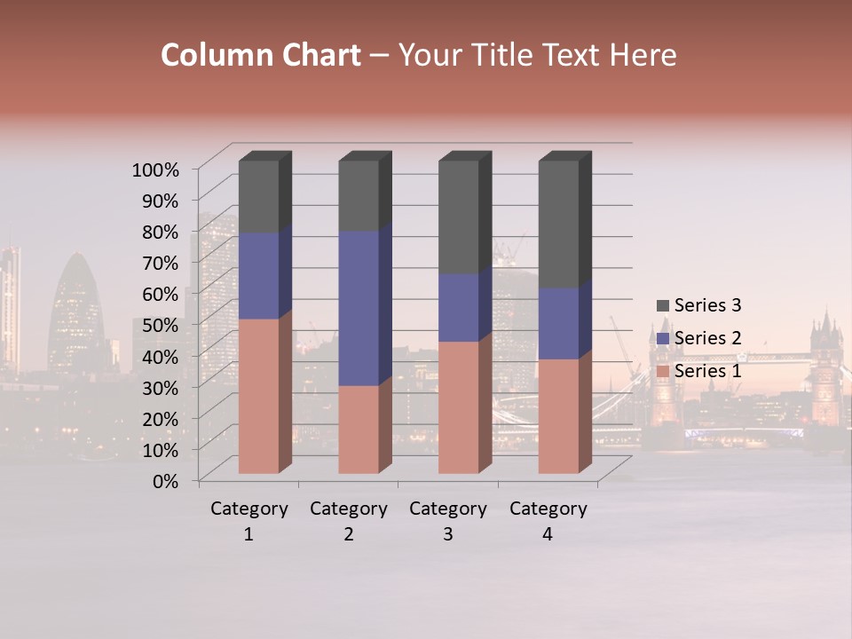 Twilight Exposure Destination PowerPoint Template