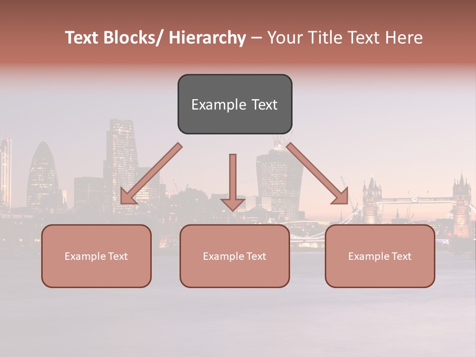 Twilight Exposure Destination PowerPoint Template