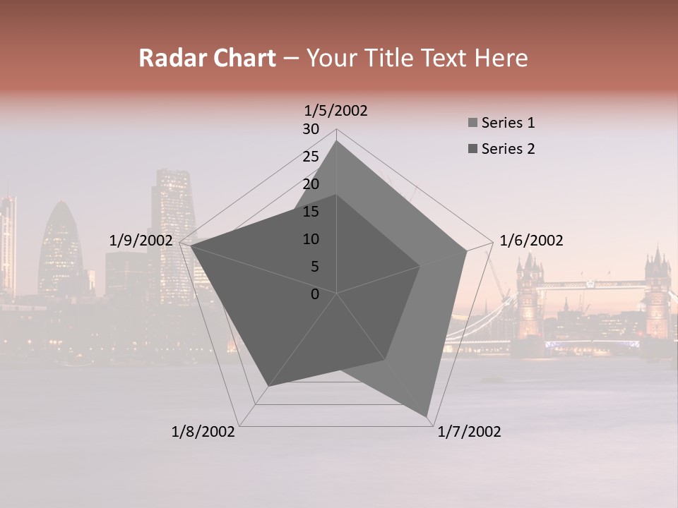 Twilight Exposure Destination PowerPoint Template