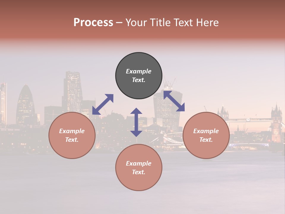Twilight Exposure Destination PowerPoint Template