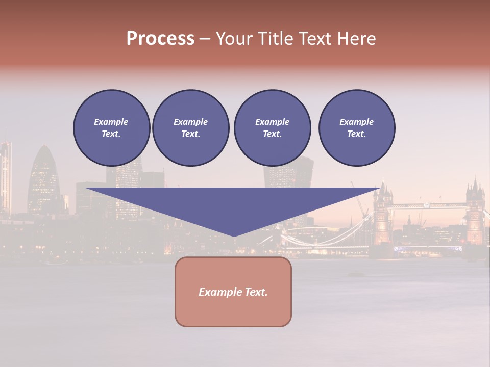 Twilight Exposure Destination PowerPoint Template