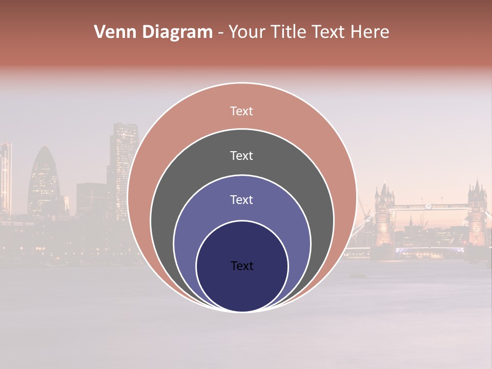 Twilight Exposure Destination PowerPoint Template