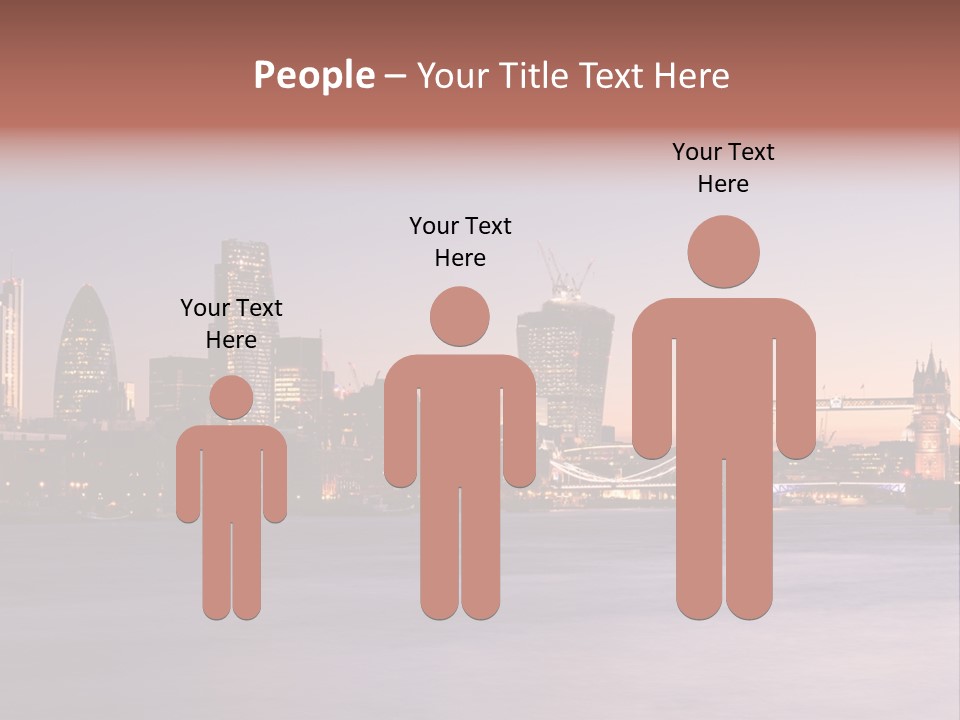 Twilight Exposure Destination PowerPoint Template