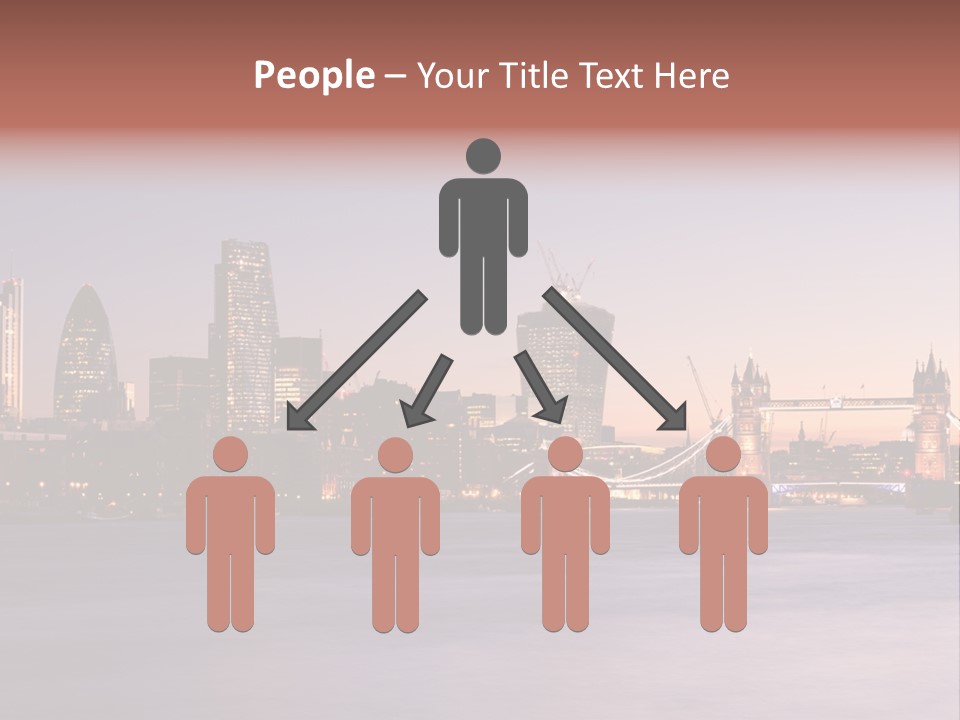 Twilight Exposure Destination PowerPoint Template