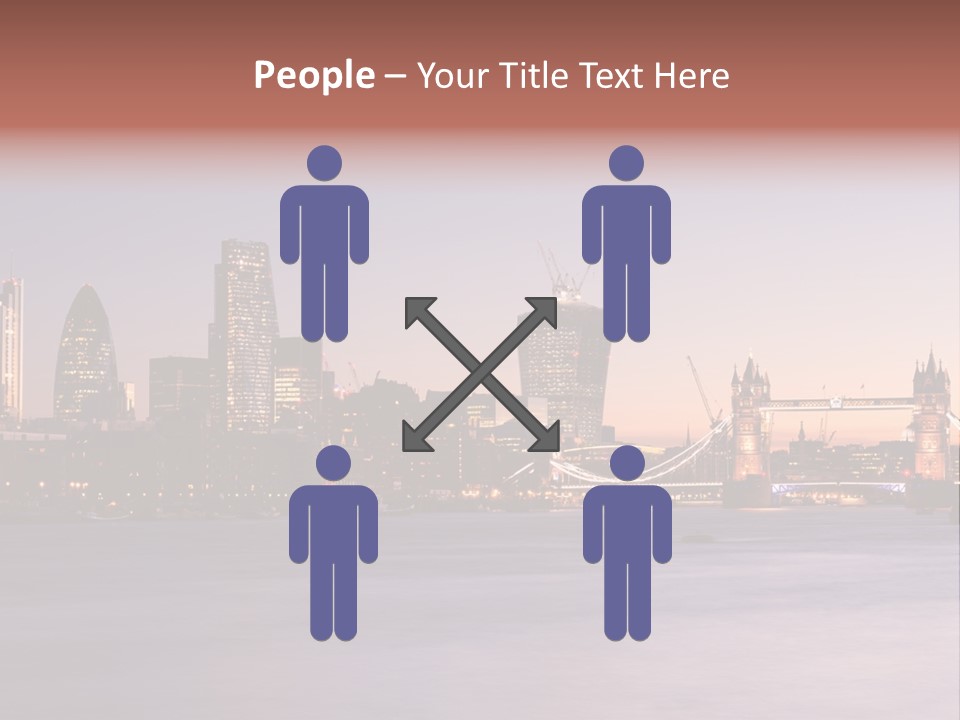 Twilight Exposure Destination PowerPoint Template