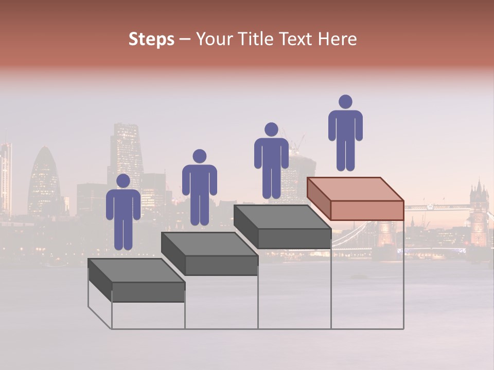 Twilight Exposure Destination PowerPoint Template