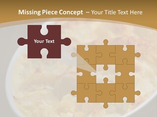 Baked French Vegetarian PowerPoint Template