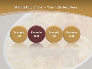 Baked French Vegetarian PowerPoint Template