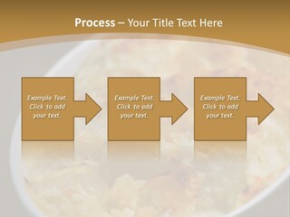 Baked French Vegetarian PowerPoint Template