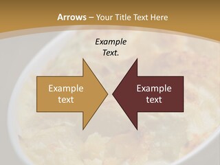 Baked French Vegetarian PowerPoint Template