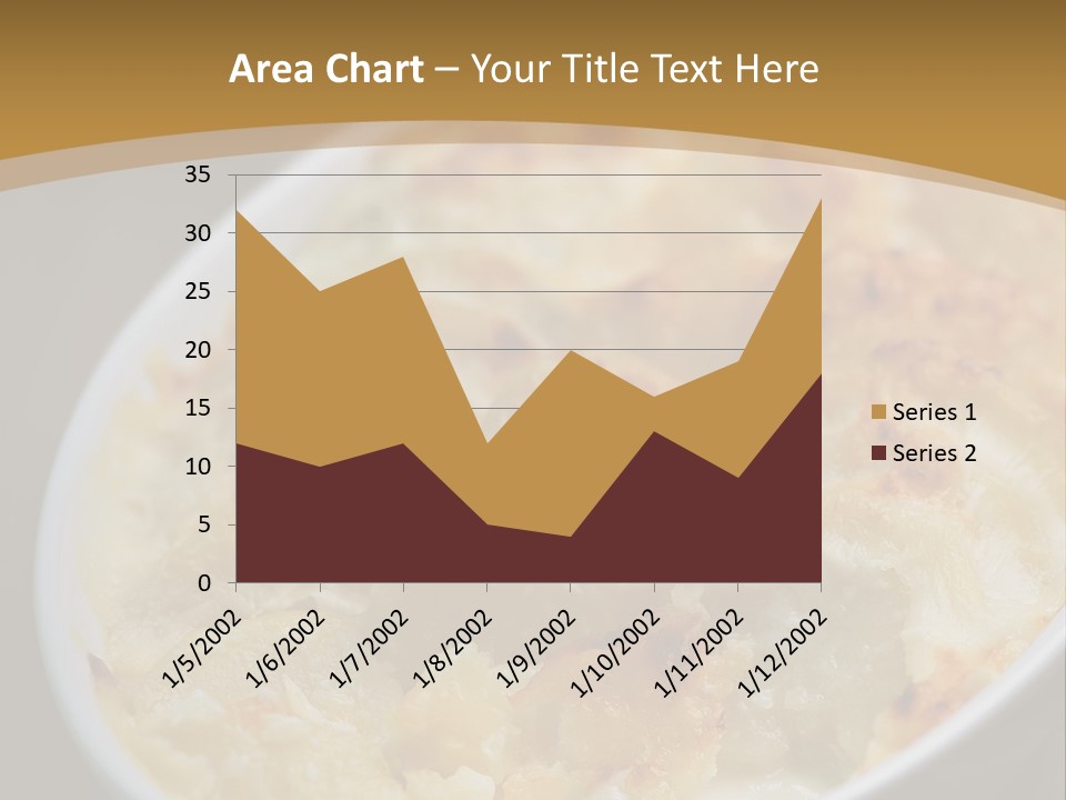 Baked French Vegetarian PowerPoint Template