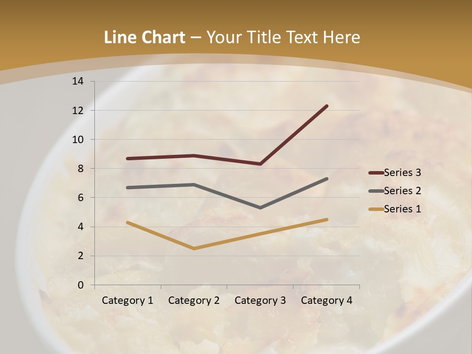 Baked French Vegetarian PowerPoint Template