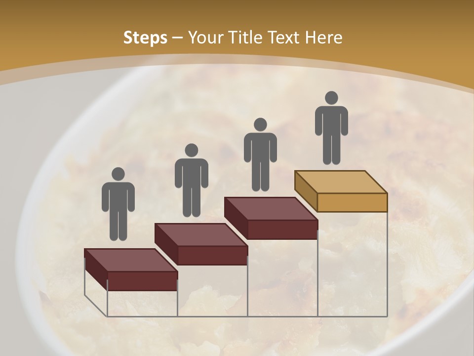 Baked French Vegetarian PowerPoint Template