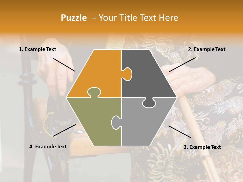 Age Grandmother Aged PowerPoint Template