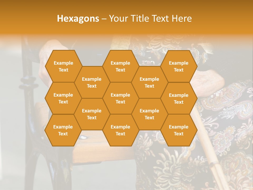 Age Grandmother Aged PowerPoint Template