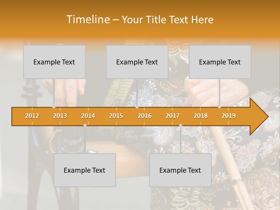 Age Grandmother Aged PowerPoint Template