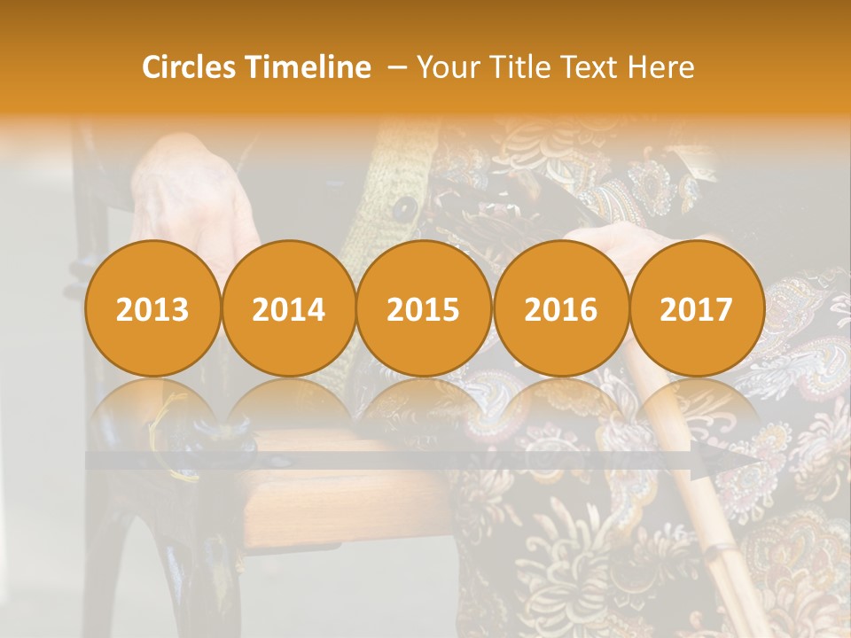 Age Grandmother Aged PowerPoint Template