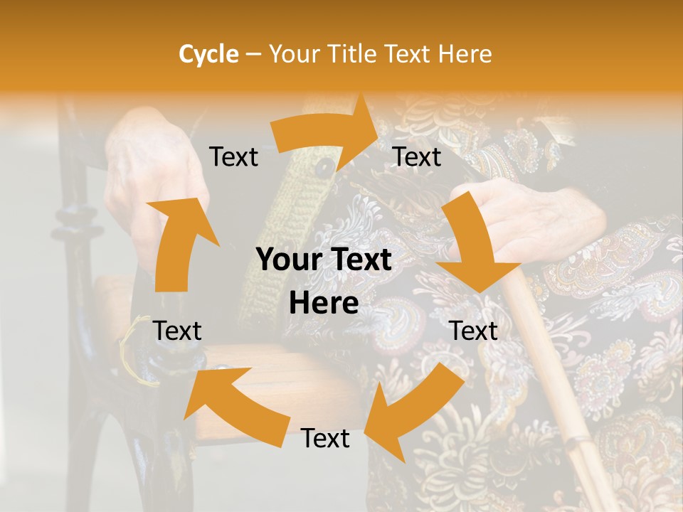 Age Grandmother Aged PowerPoint Template