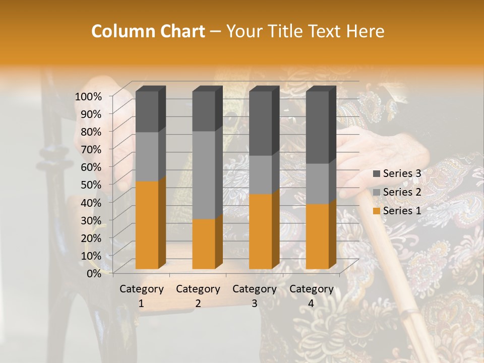 Age Grandmother Aged PowerPoint Template