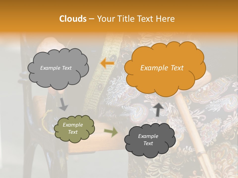 Age Grandmother Aged PowerPoint Template