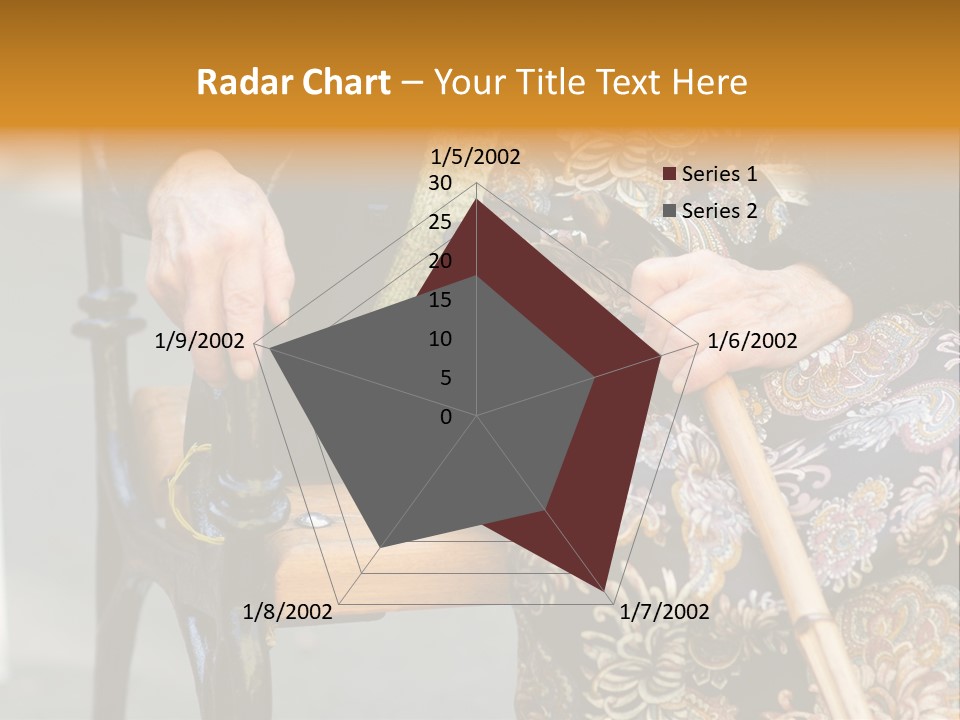 Age Grandmother Aged PowerPoint Template