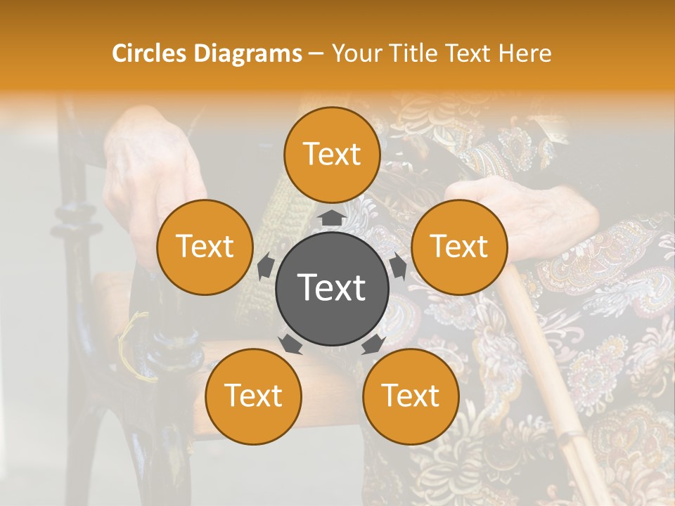 Age Grandmother Aged PowerPoint Template