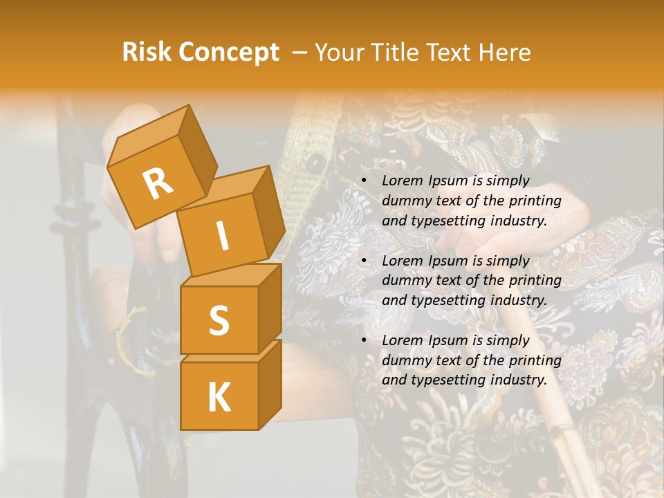 Age Grandmother Aged PowerPoint Template