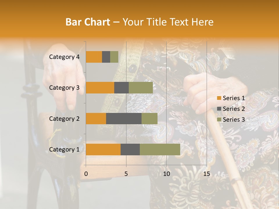 Age Grandmother Aged PowerPoint Template