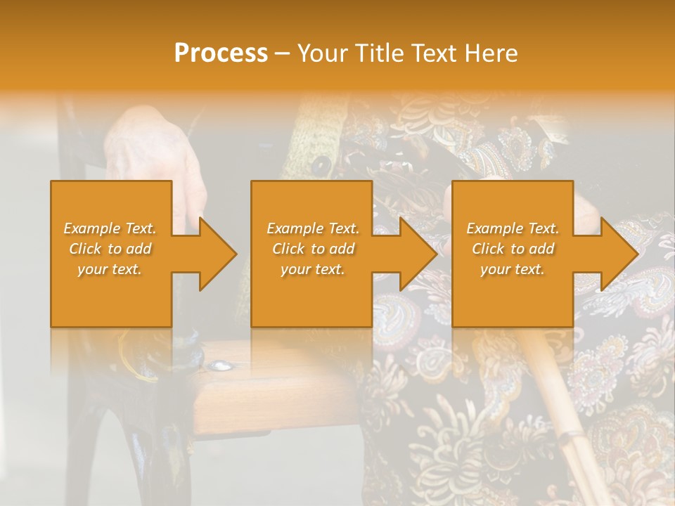 Age Grandmother Aged PowerPoint Template
