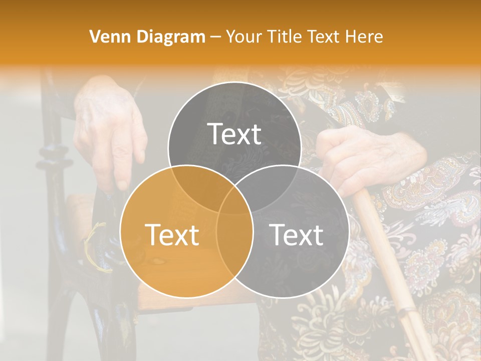 Age Grandmother Aged PowerPoint Template