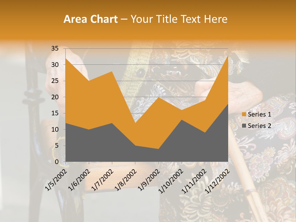 Age Grandmother Aged PowerPoint Template