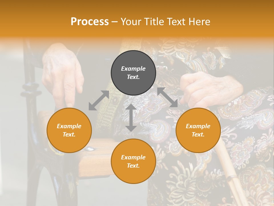 Age Grandmother Aged PowerPoint Template