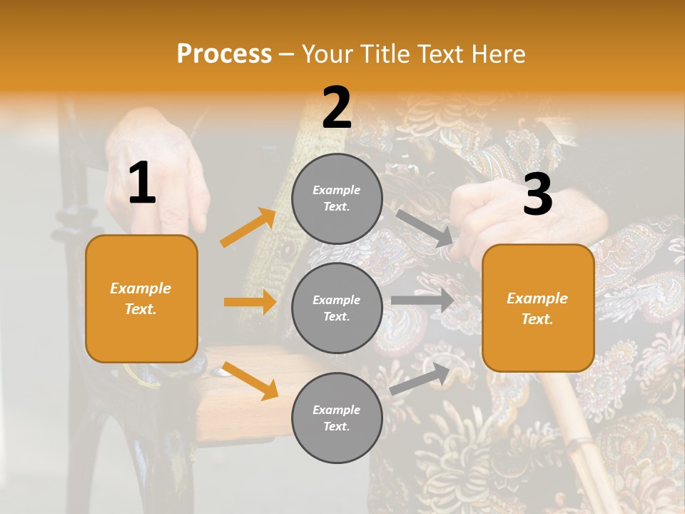 Age Grandmother Aged PowerPoint Template