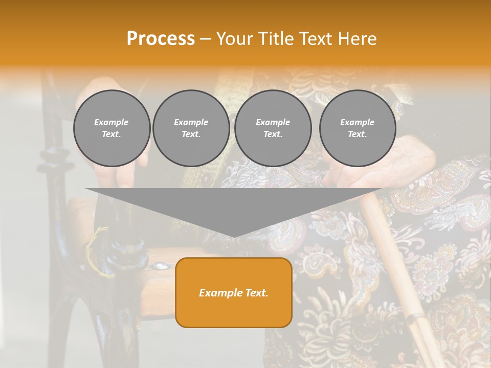 Age Grandmother Aged PowerPoint Template