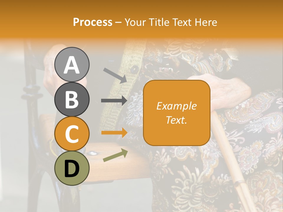 Age Grandmother Aged PowerPoint Template