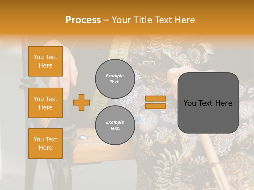 Age Grandmother Aged PowerPoint Template