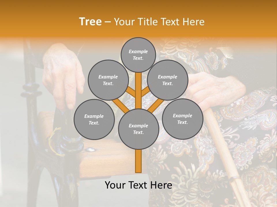 Age Grandmother Aged PowerPoint Template