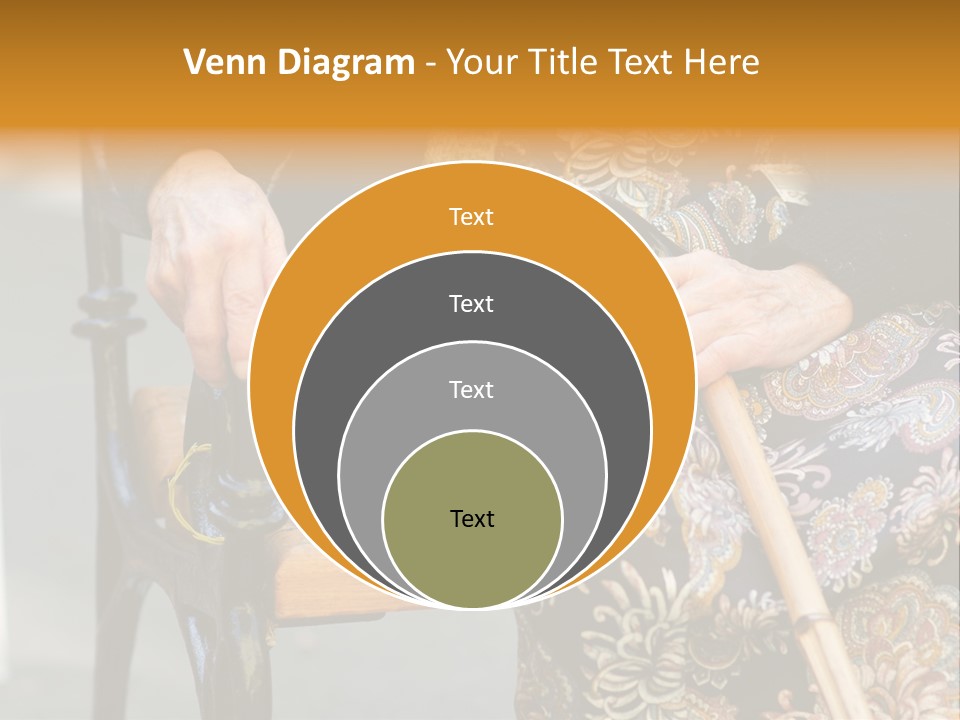 Age Grandmother Aged PowerPoint Template