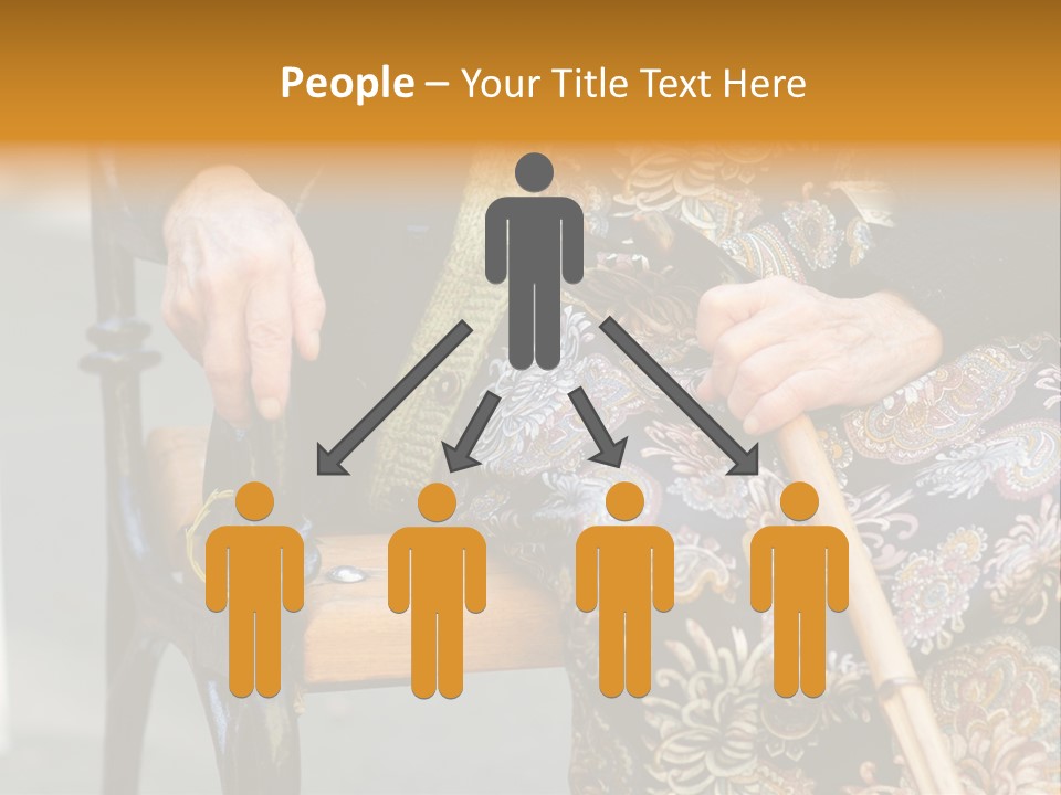 Age Grandmother Aged PowerPoint Template